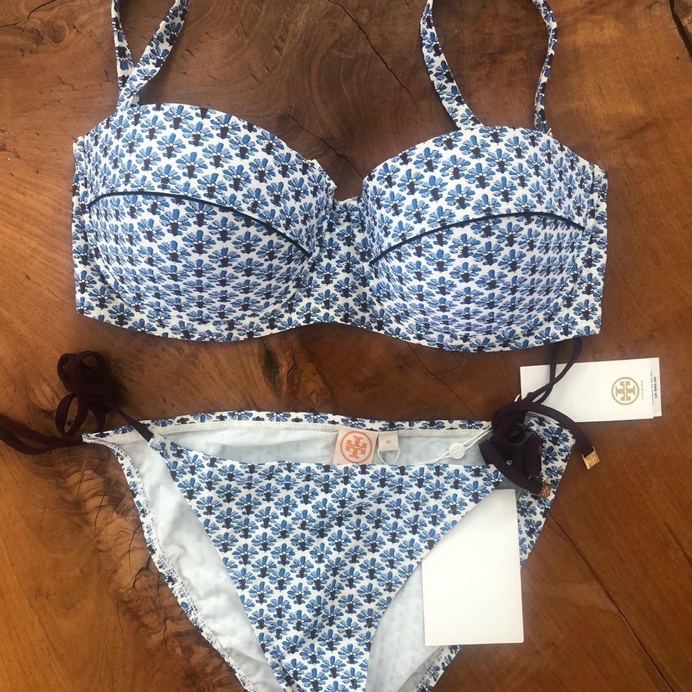Tory Burch bikini large top/ medium bottom